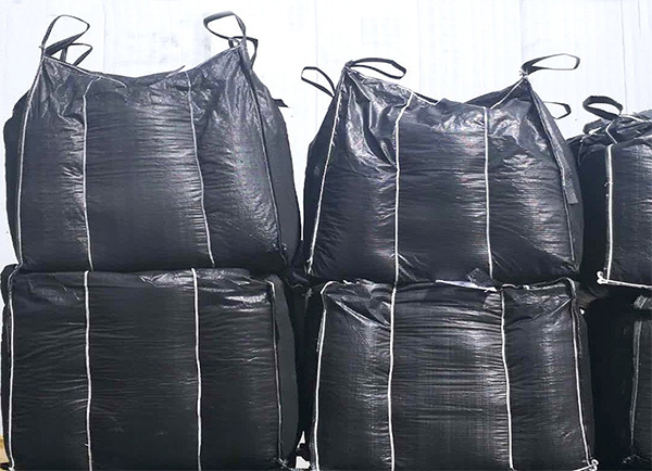 Carbon black and powder FIBC bulk bag reference sample